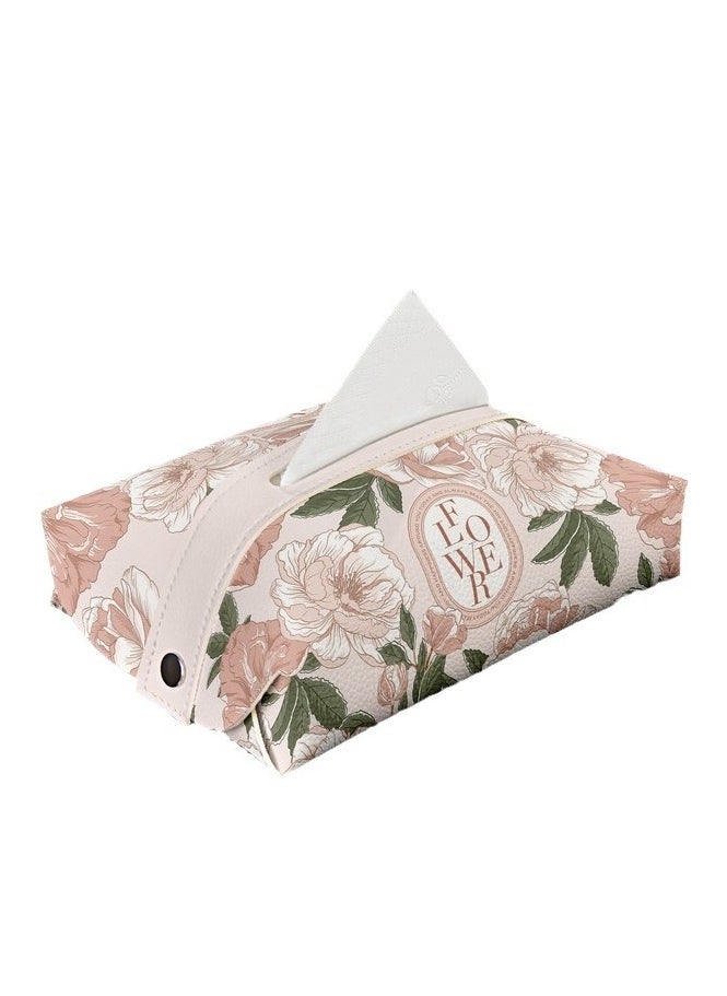 EBMINI Neoclassical Floral Car Tissue Box  - Image 1