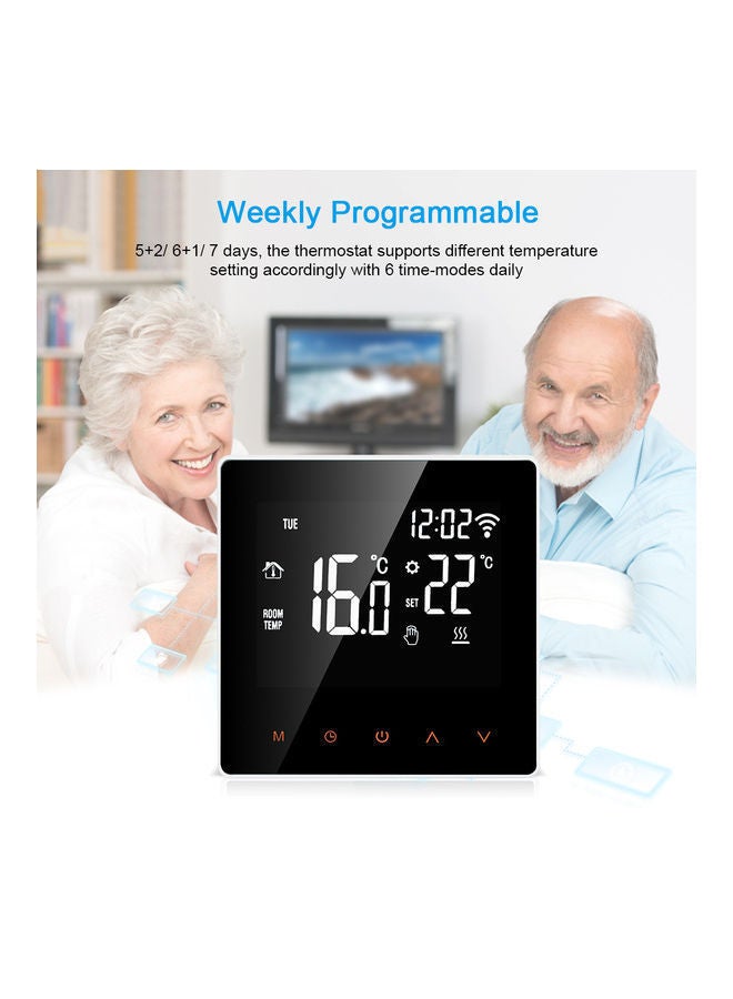 NIBEMINENT Wi-Fi Touchscreen Digital Temperature Controller White 14.50X6.50X9.50cm - Image 2