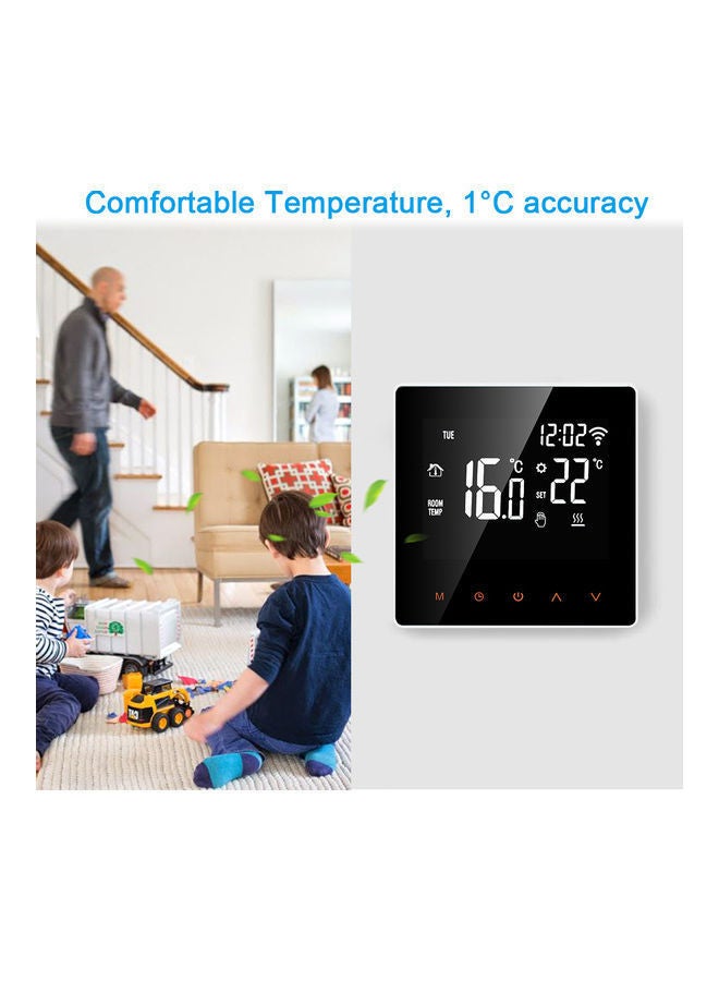 NIBEMINENT Wi-Fi Touchscreen Digital Temperature Controller White 14.50X6.50X9.50cm - Image 3