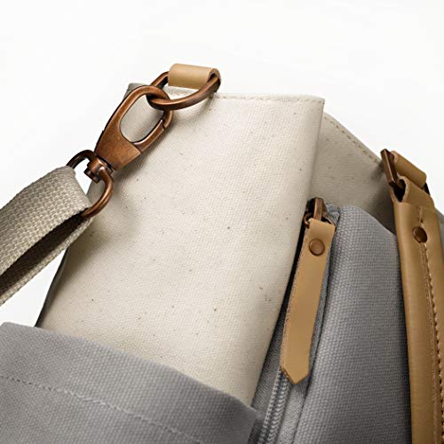Petunia Pickle Bottom City Carryall, Birch/Stone - Image 5