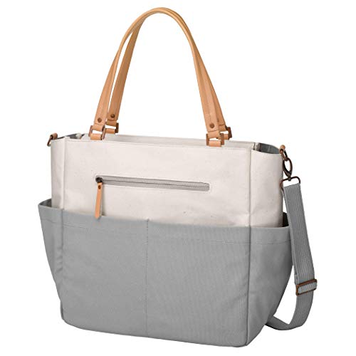 Petunia Pickle Bottom City Carryall, Birch/Stone - Image 3