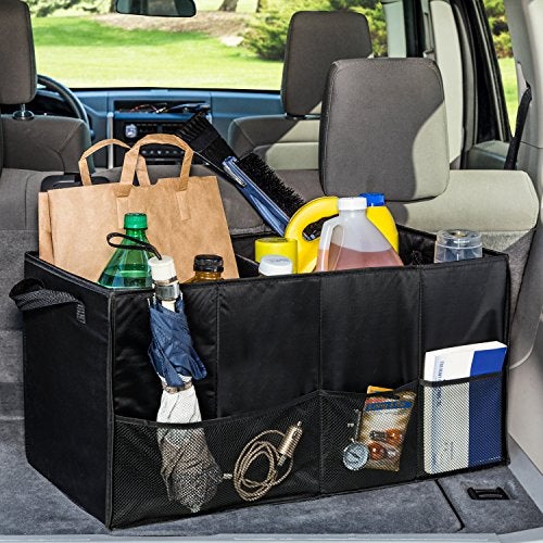 Honey Can Do Honey-Can-Do SFT-01166 Soft Storage Chest, Black Folding Car Trunk Organizer - Image 2