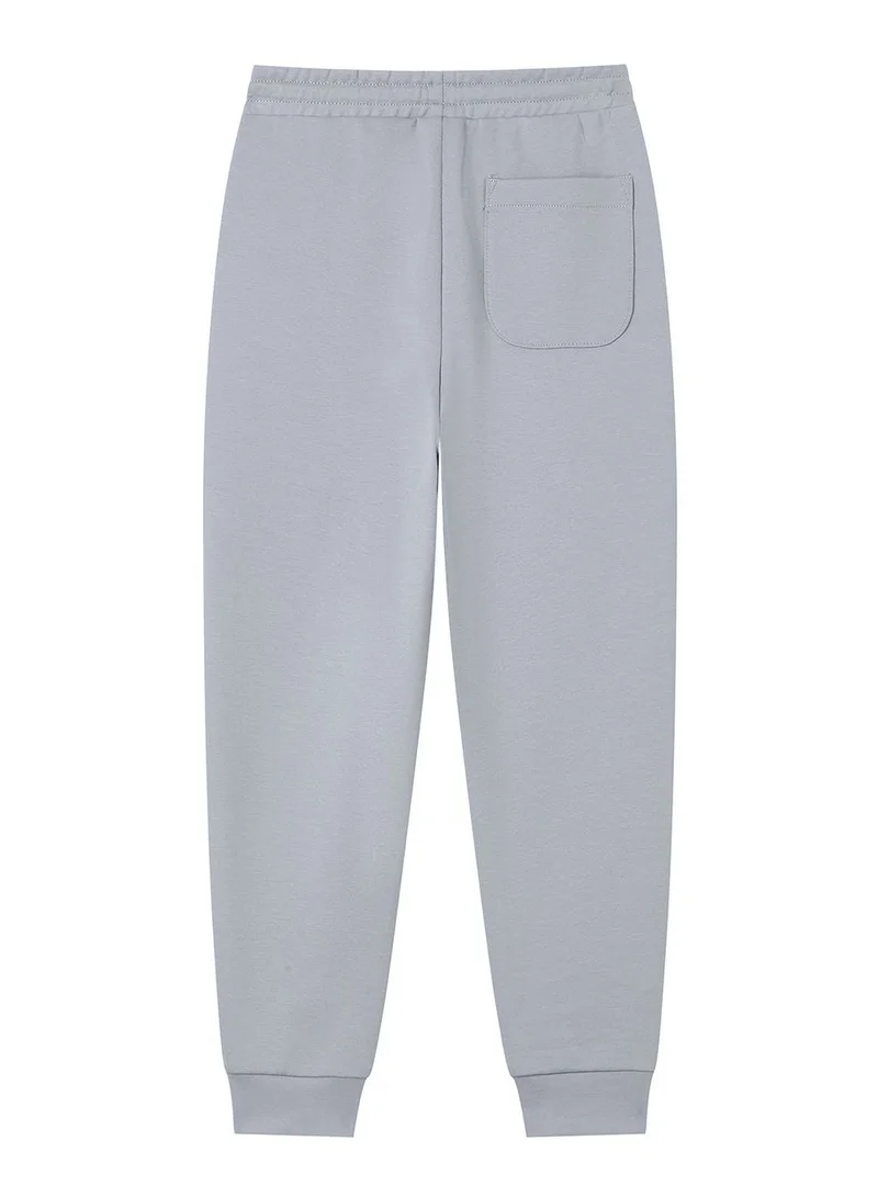 GIORDANO  Kid's Regular Taper Stretch Interlock Jogger with Elastic Waist  | Best Price UAE