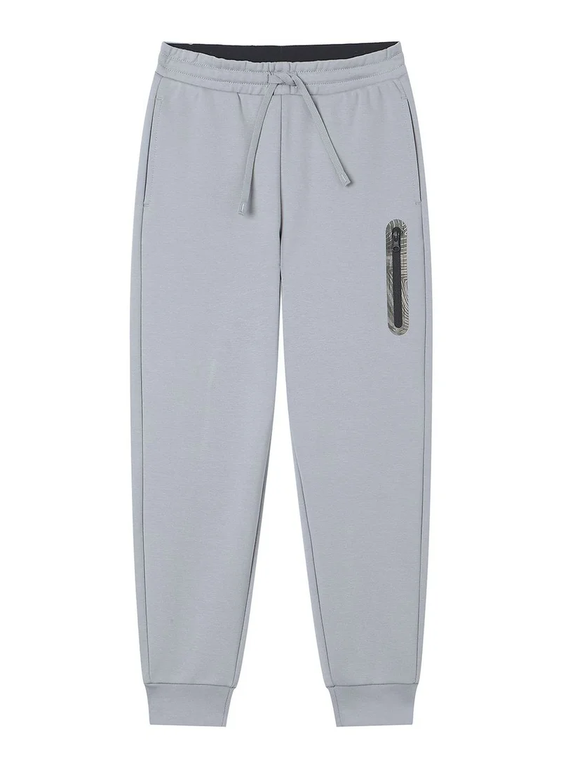GIORDANO  Kid's Regular Taper Stretch Interlock Jogger with Elastic Waist  | Best Price UAE