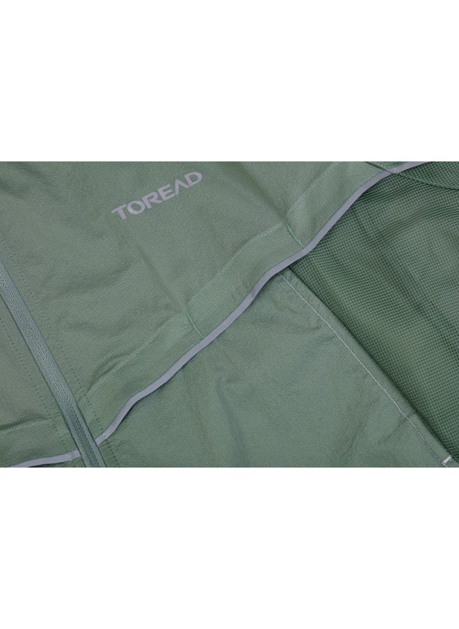 TOREAD Lightweight Skin-Friendly Jacket for Spring/Summer Outdoor Activities Mountain Green  - Image 3