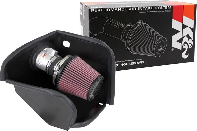 K&N Cold Air Intake Kit for 2019-2020 Nissan Altima - Increases Horsepower and Acceleration - Image 1
