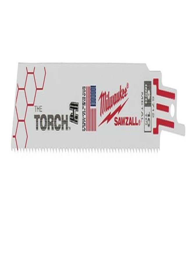 ميلواكي شعلة ميلووكي سوبر سوزال بليد ١٠ أطوال بطول ٦ بوصات (عبوة من ٥ قطع) رقم القطعة ٤٨-٠٠-٥٧١٢