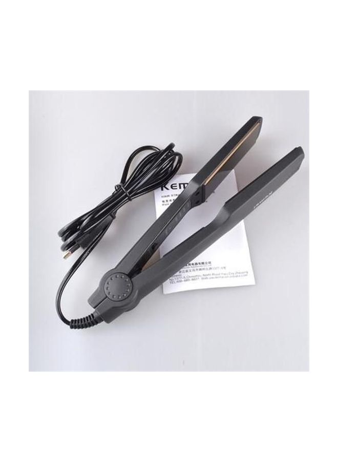 Kemei Hair Straightener Flat Iron Black - Image 4