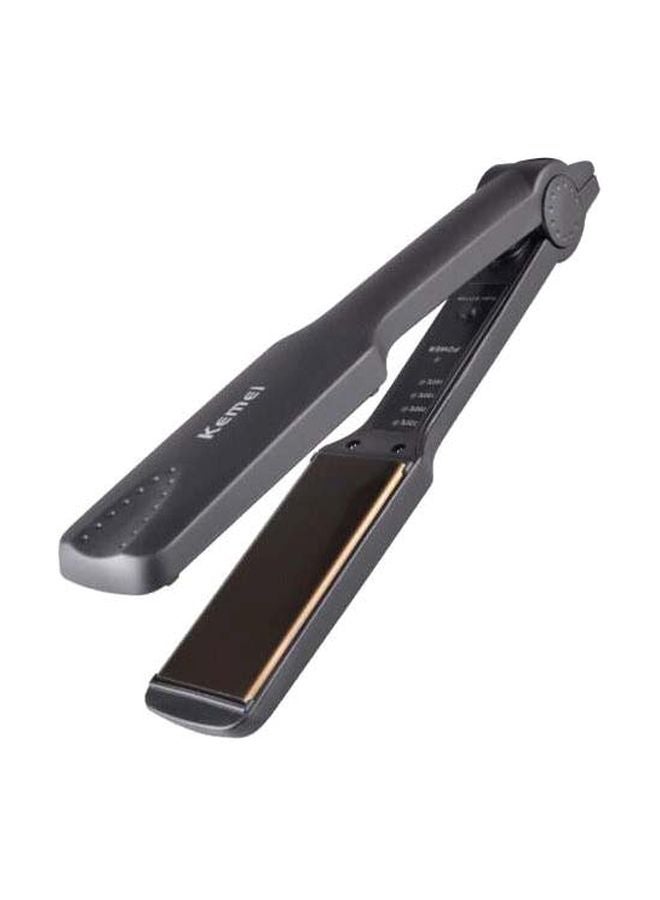Kemei Hair Straightener Flat Iron Black - Image 1