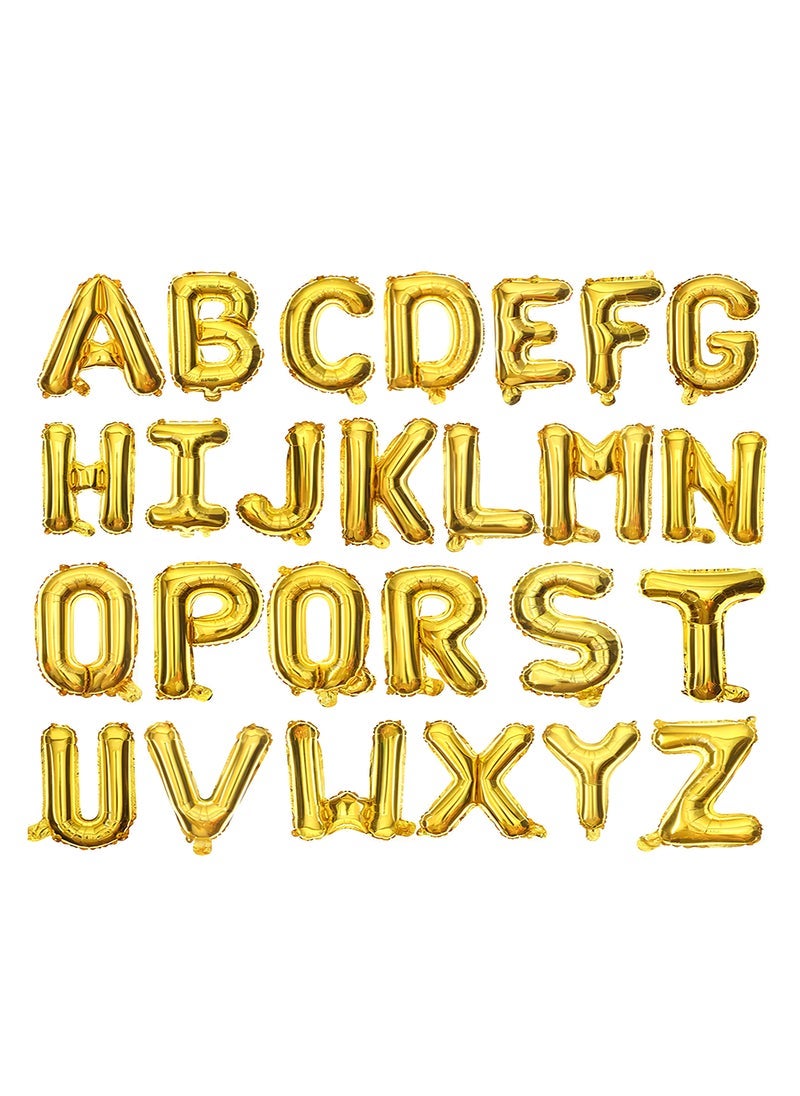 بارتي فن 32 "احباط الحروف بالون حرف H اللون الذهبي - Image 3