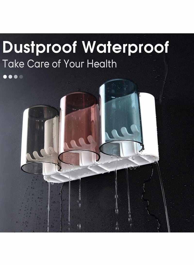 Y&D Toothbrush Holder, Wall-Mounted Kids Favorite Wall Mounted Family Set, Eco-Friendly Mighty Holder for or Dormitory - Image 4