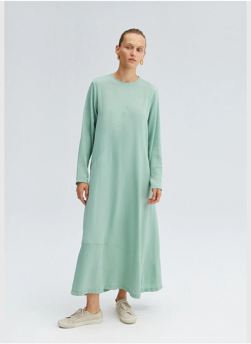 تاتشي ASYMMETRIC STICHED A-LINE DRESS