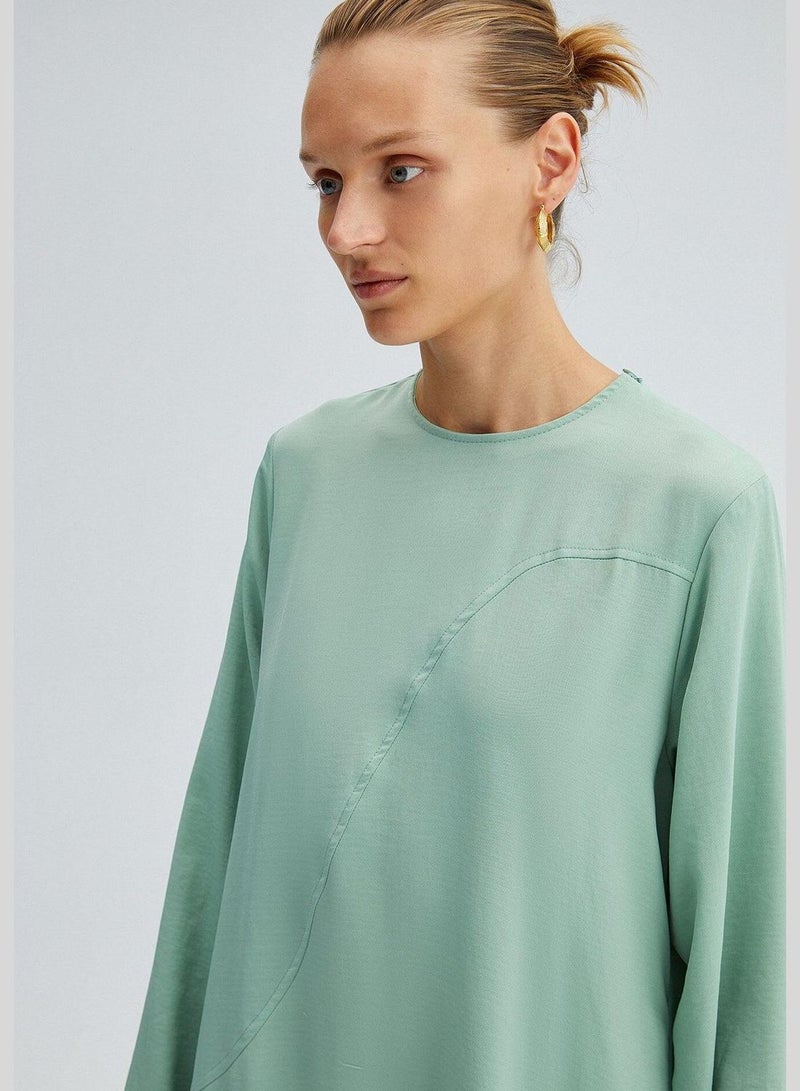 Touche ASYMMETRIC STICHED A-LINE DRESS - Image 4