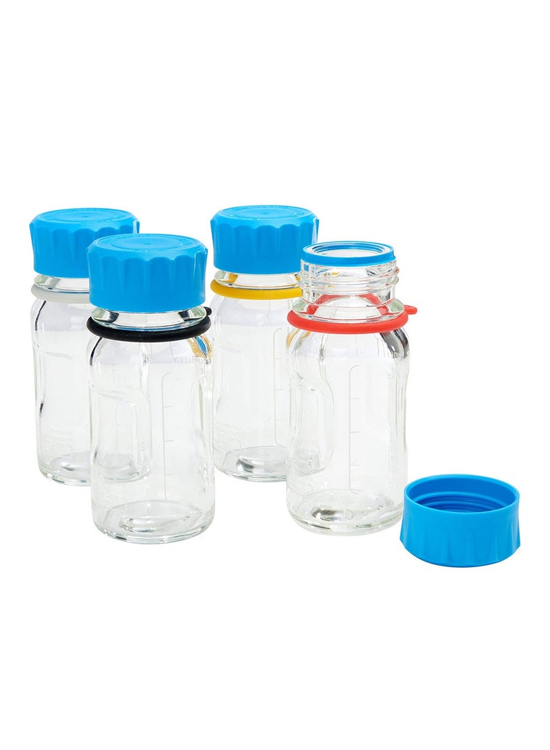 PARO OUD YOUTILITY LABORATORY I MEDIA BOTTLES SYESTEN I DURAN I GL45 I Glass from the German manufacturer I Screw caps with GL45 or GLS80 threads (125) - Image 1