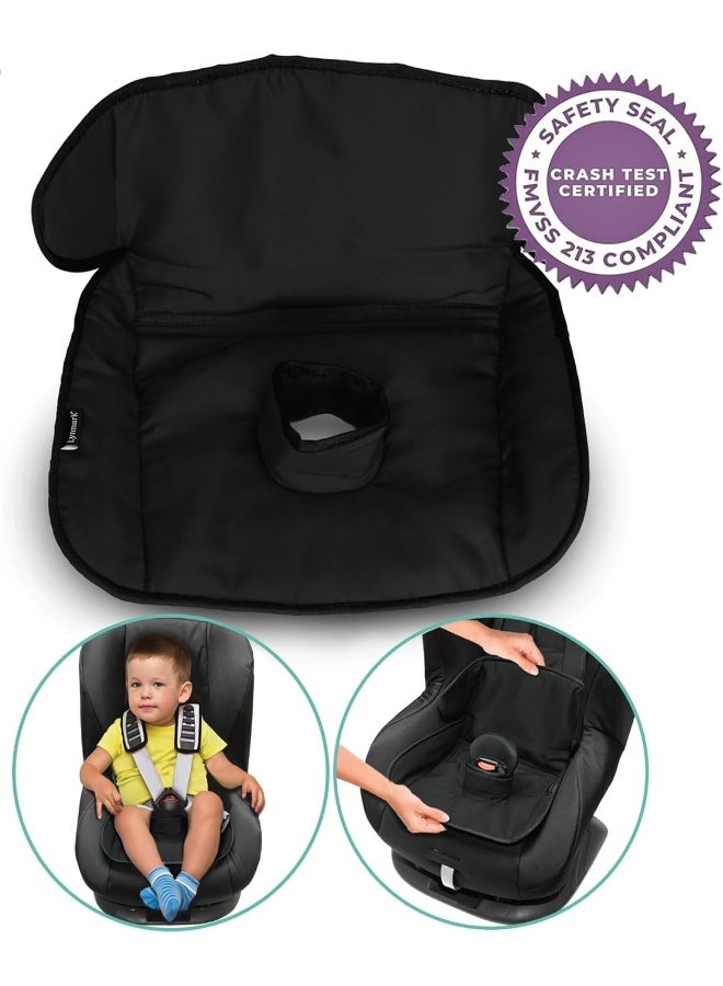 Lynmark Piddle Pads Car Seat Potty Training Cover - Waterproof Soft Toddler and Baby Car Seat Protector Mat - Travel-Friendly Universal Machine Washable Liner for Spills, Nappy Leaks, Accidents - Black - Image 5
