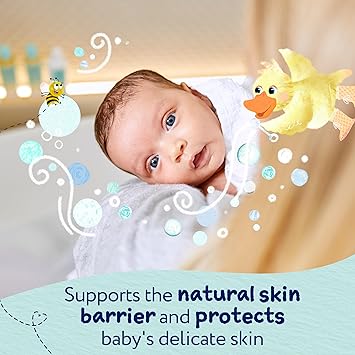 Childs Farm Childs Farm Baby Suitcase Gift Baby Bubble Bath 250ml Shampoo Body Wash 250ml Moisturiser 200ml Nappy Cream 100ml Suitable for Newborns with Sensitive Dry Itchy Skin - Image 5