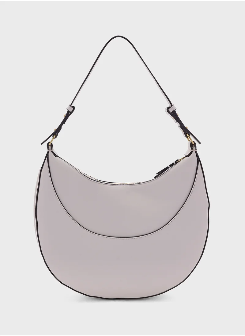 MANGO Short-Handle Shoulder Bag