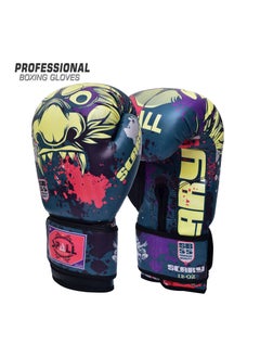 Spall Scary Boxing Gloves Premium Material For Men And Women Durable Foam Padding For Boxing Kickboxing Muay Thai  - Image 1