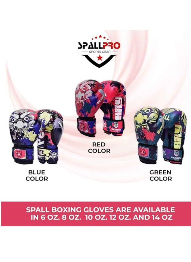 Spall Scary Boxing Gloves Premium Material For Men And Women Durable Foam Padding For Boxing Kickboxing Muay Thai  - Image 5