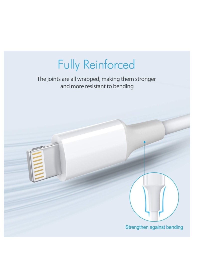 ELTRAZONE USB C to Lightning Cable Fast Charging 20W 2Pack 3FT MFi Certified for iPhone 13/13ProMax/13Mini/12/12 Mini/12 ProMax, Lightning to USB-C Cable Compatible with iPhone11/11Pro/11Pro MAX/XS MAX  - Image 3