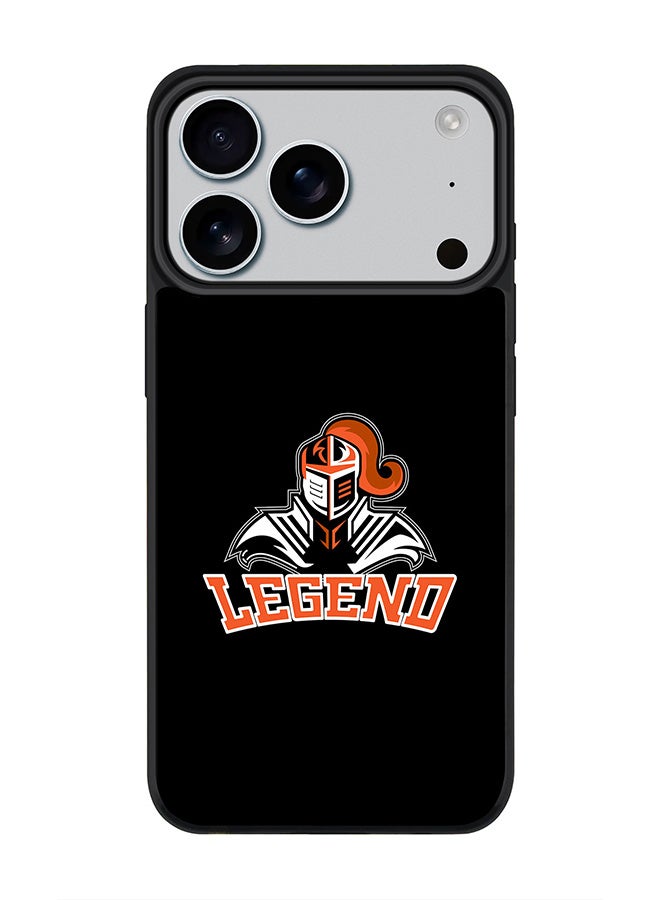 Stylizedd iPhone 17 Pro Case, [Compatible with MagSafe] Slim Magnetic cover Phone Case iPhone 17 Pro -Legend Knight - Image 1