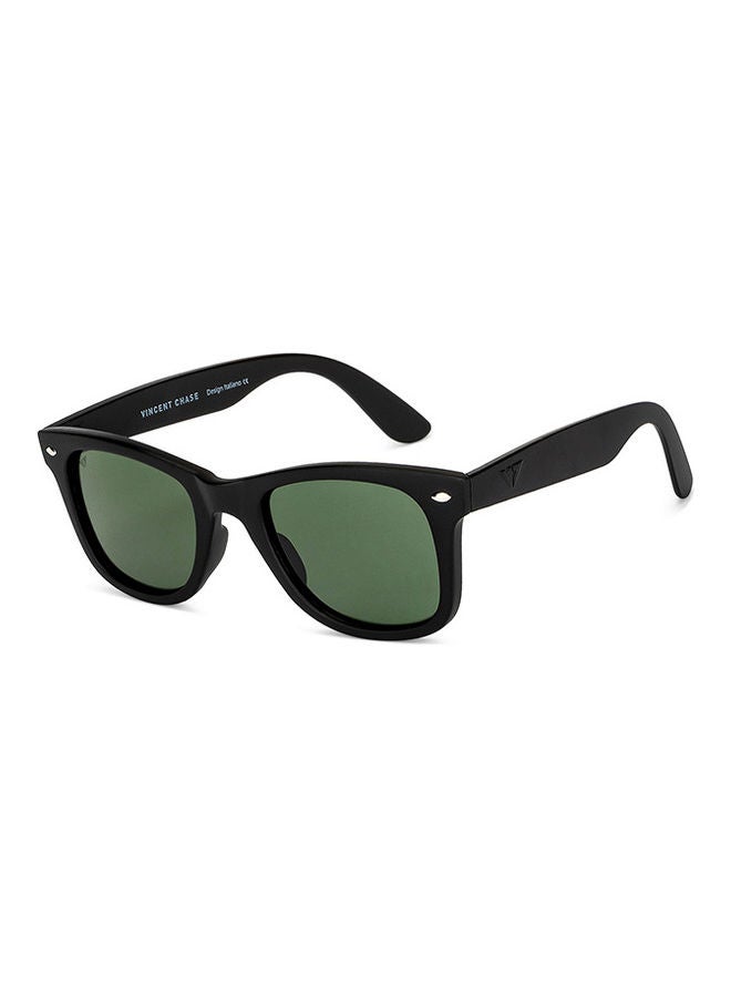 VINCENT CHASE Unisex VINCENT CHASE By Lenskart | Unisex Polarized Wayfarer Sunglasses - VC 5147/P - Lens Size: 50Mm - Image 1