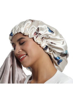 100% Mulberry Silk Lined Bonnet Adjustable Satin Sleep Cap 19 Momme Silk Bonnet For Women Curly,Long Hair Care - pzsku/Z260EF472E0DBA900A5DFZ/45/_/1735214523/659d2c37-a8c1-4610-ad9c-8e33cb480c85