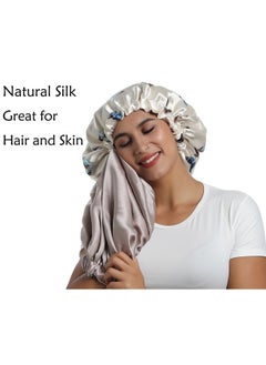 100% Mulberry Silk Lined Bonnet Adjustable Satin Sleep Cap 19 Momme Silk Bonnet For Women Curly,Long Hair Care - pzsku/Z260EF472E0DBA900A5DFZ/45/_/1735214537/0c90c4a7-38d8-413d-bb89-1a94f3807019