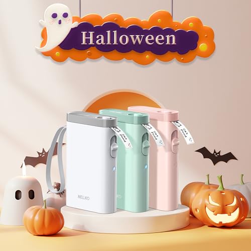 Nelko Label Maker Machine with Tape, P21 Bluetooth Label Printer, Wireless Mini Label Makers with Multiple Templates for School Office Home, Blue - Image 3