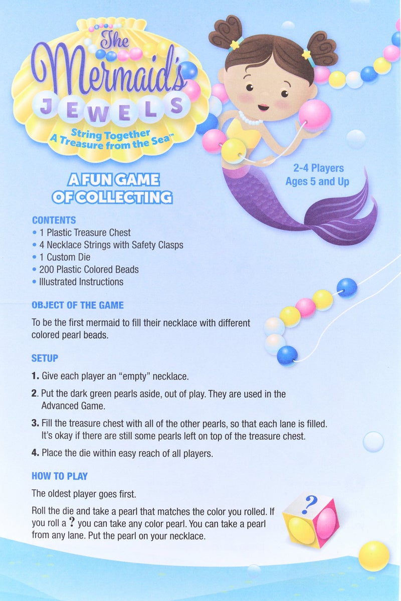 Winning Moves The Mermaids Jewels String Together A Treasure From The Sea - Image 3
