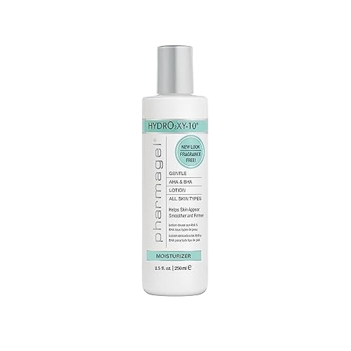 Pharmagel Hydro2 Xy 10 Lifting and Firming Concentrate Moisturizer | AHA and BHA Facial and Body Lotion | Rapid Absorption with Stabilized Oxygen - 8.5 fl. oz. - Image 1