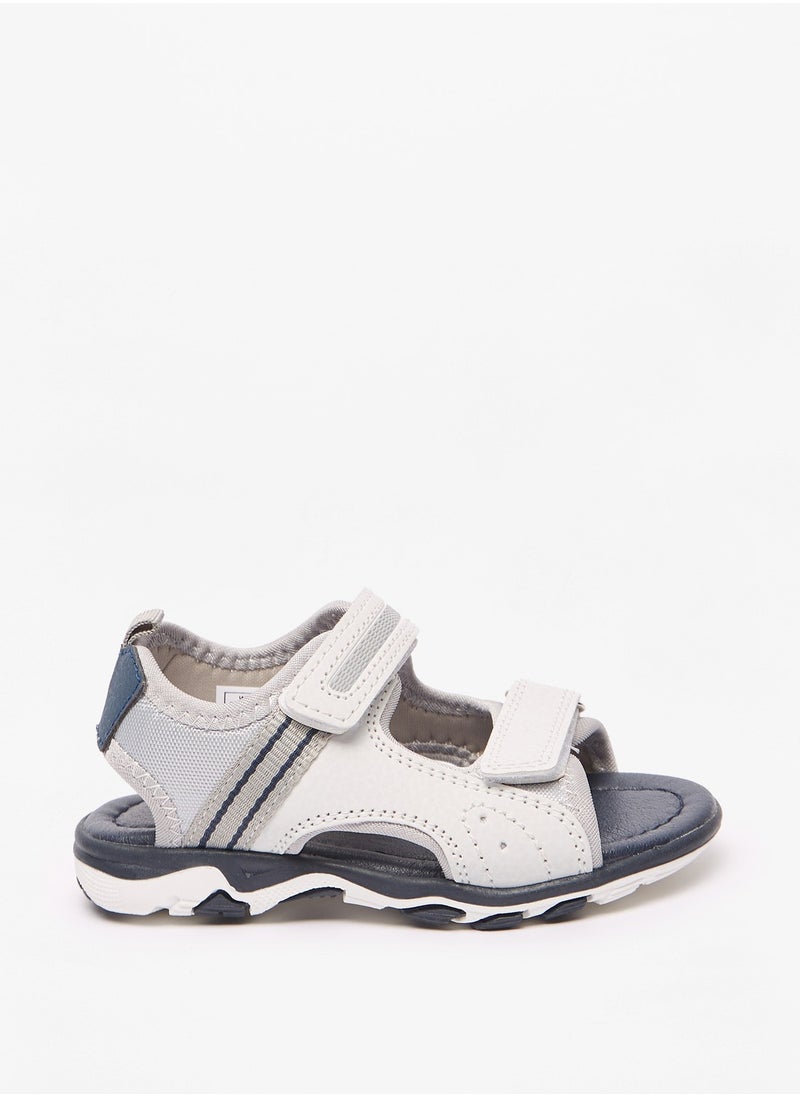 LBL by Shoexpress - Girls Colourblock Floaters with Hook and Loop Closure - Image 1