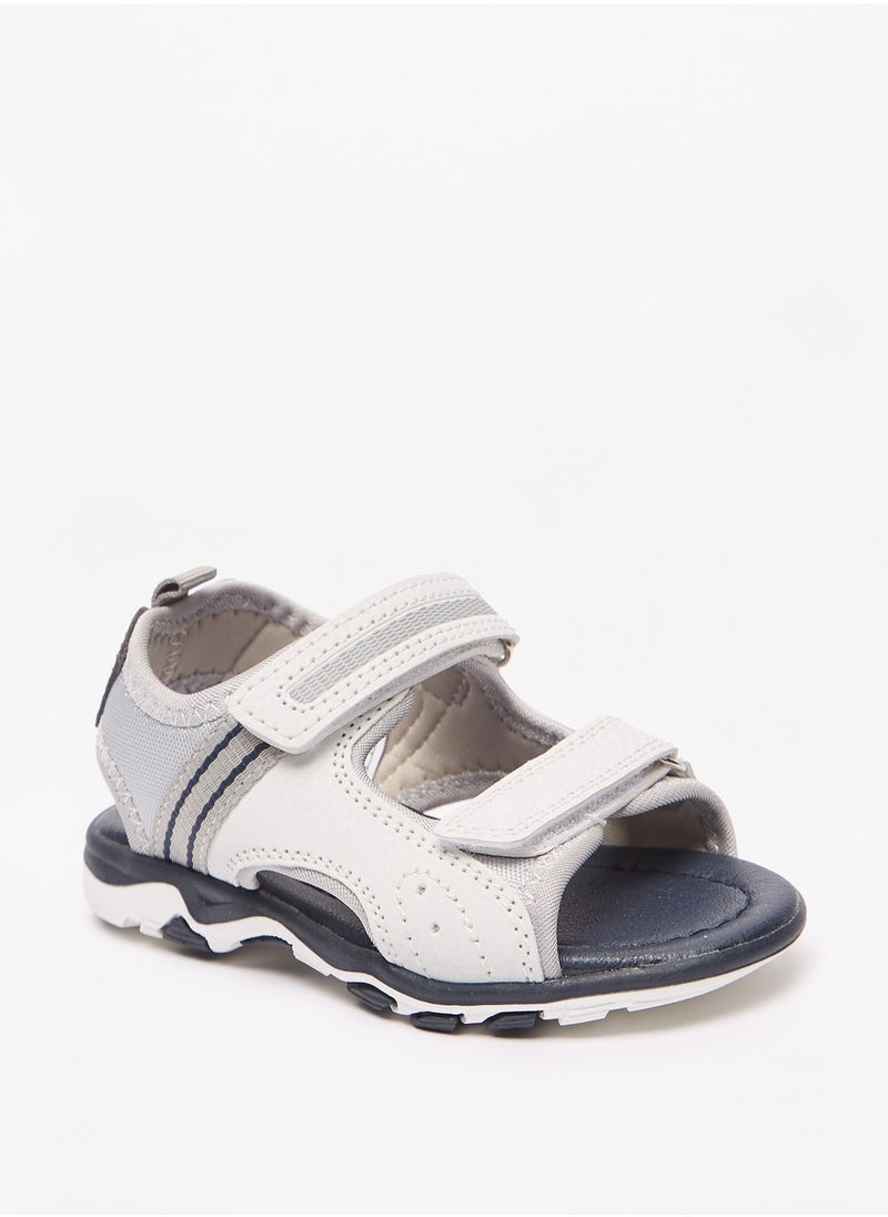 LBL by Shoexpress - Girls Colourblock Floaters with Hook and Loop Closure - Image 1