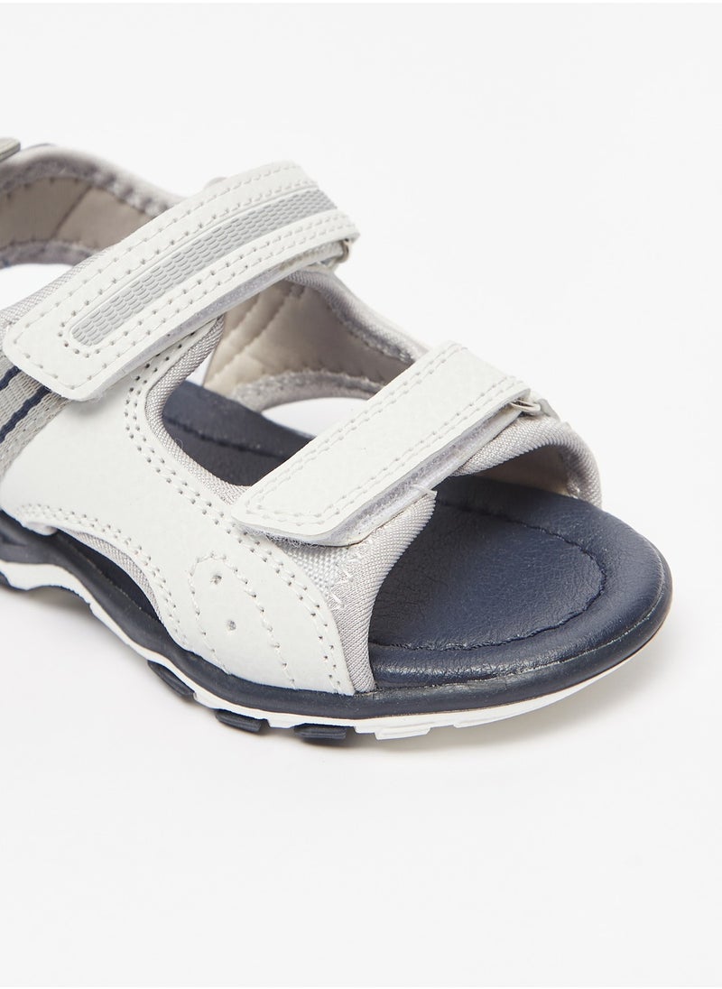 LBL by Shoexpress - Girls Colourblock Floaters with Hook and Loop Closure - Image 1