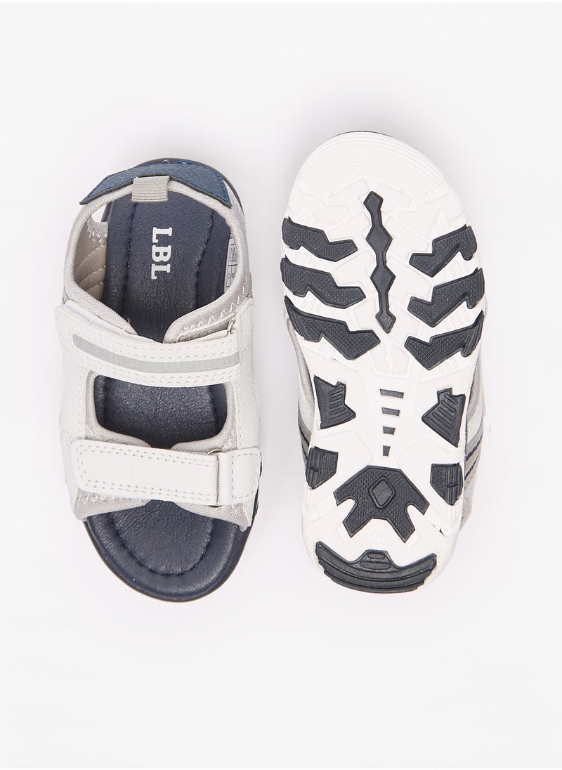 LBL by Shoexpress - Girls Colourblock Floaters with Hook and Loop Closure - Image 1