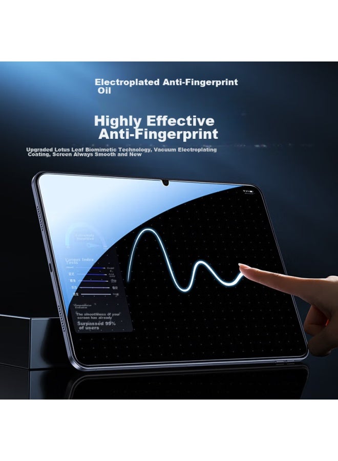 Smartdevil Tempered Glass Screen Protector For Huawei Matepad Air Soft Light Edition 11.95-inch Tablet Model, Full Screen High Definition No White Border Protective Film - Image 3