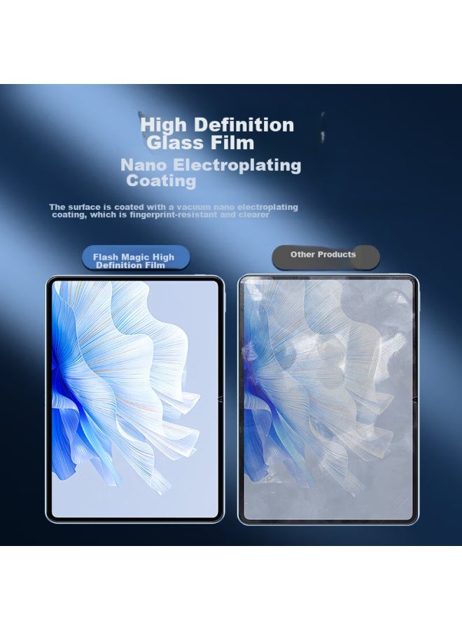 Smartdevil Tempered Glass Screen Protector For Huawei Matepad Air Soft Light Edition 11.95-inch Tablet Model, Full Screen High Definition No White Border Protective Film - Image 2
