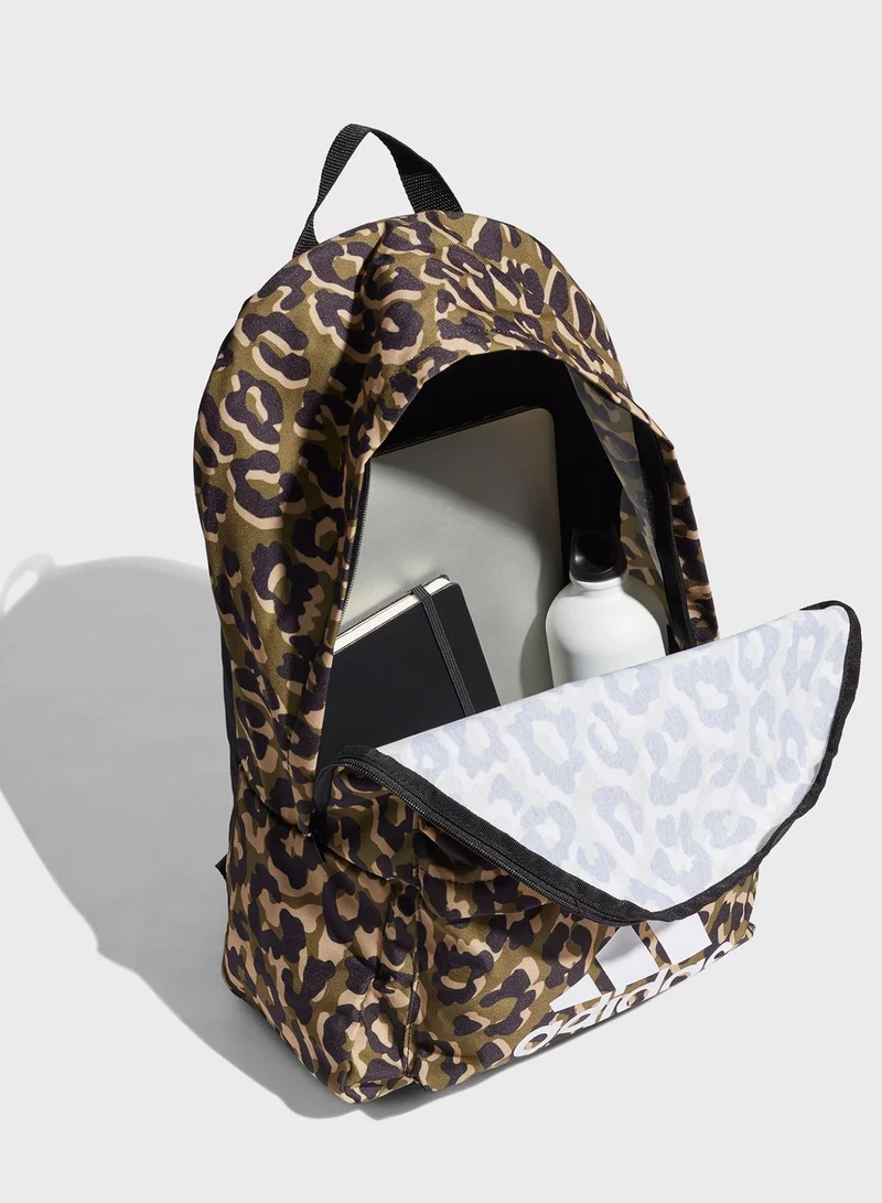 Adidas Badge Of Sport Leopard Backpack