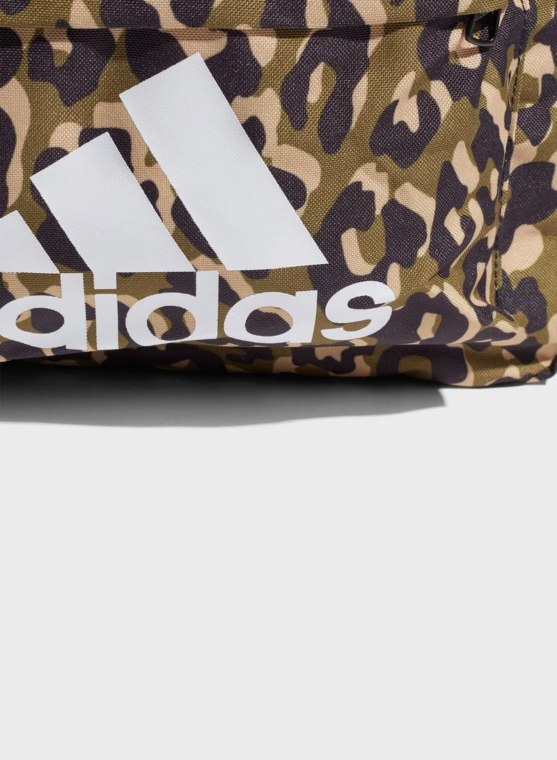 Adidas Badge Of Sport Leopard Backpack