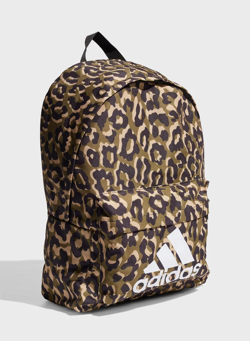 Adidas Badge Of Sport Leopard Backpack