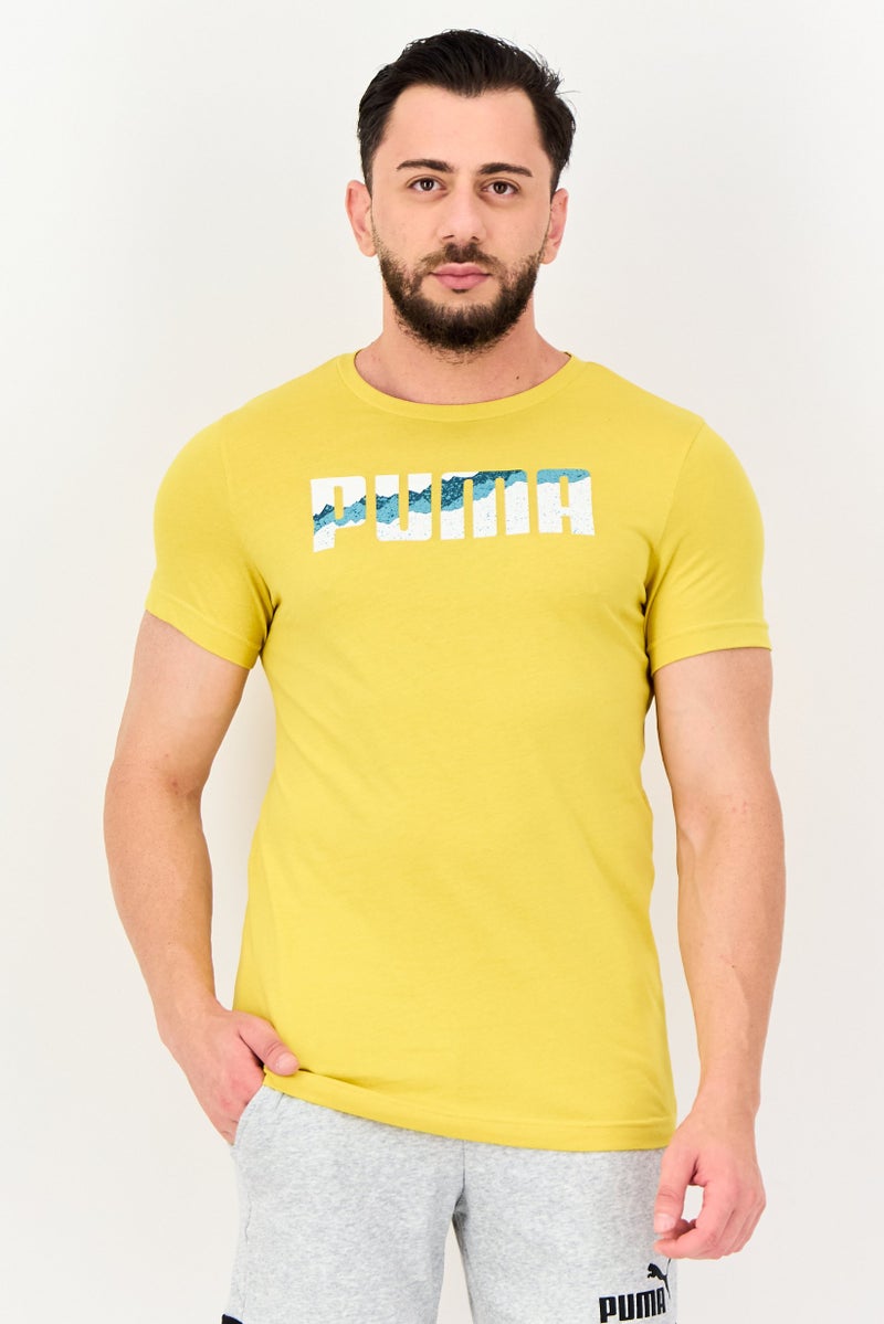 PUMA Men Slim Fit Short Sleeve Outdoor T-shirt, Bamboo - Image 1