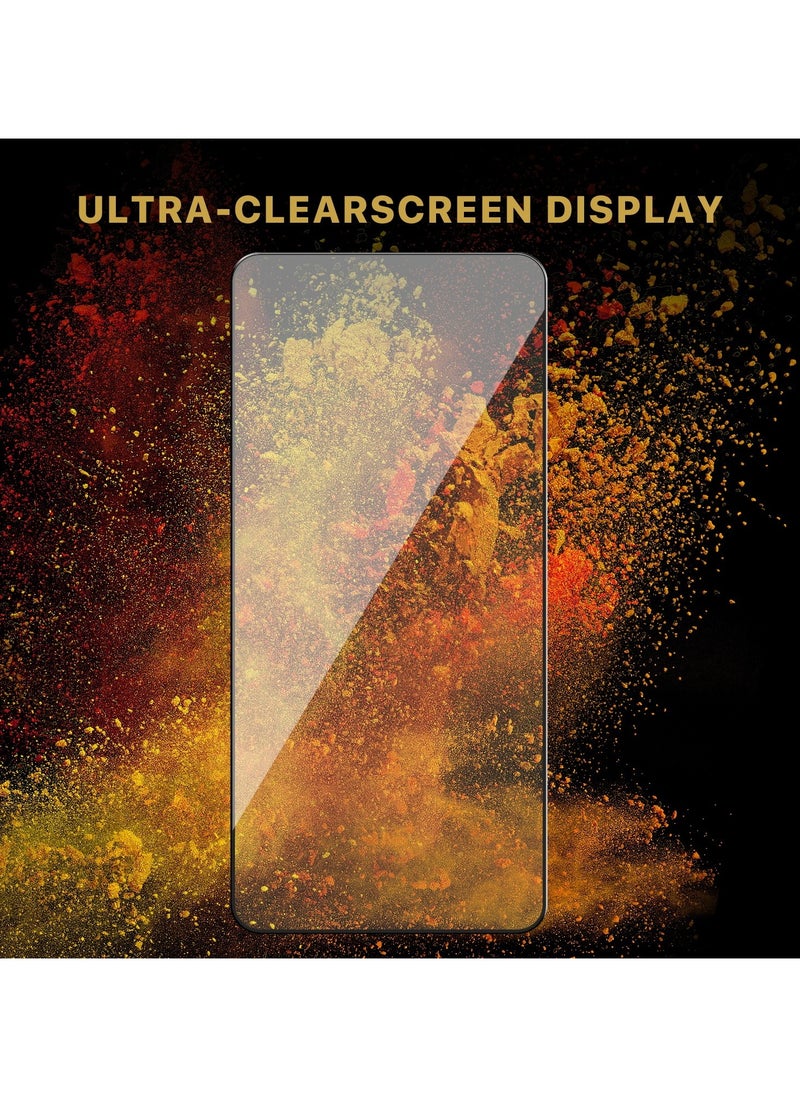 Generic - Screen Protector for Samsung Galaxy S25 Plus Tempered Glass Screen Protector Full Glue Edge to Edge 9H Hardness Anti Fingerprint Scratch Resistance Glass (Fingerprint work) - Image 1