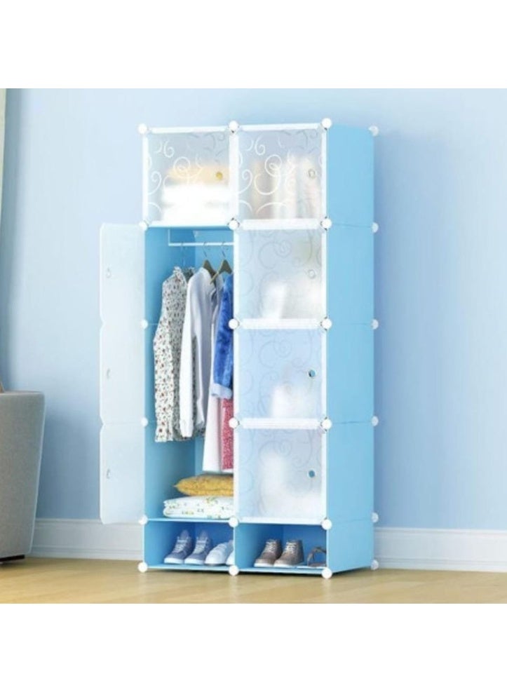 Bedroom simple furniture cabinet design plastic wardrobe - Image 2