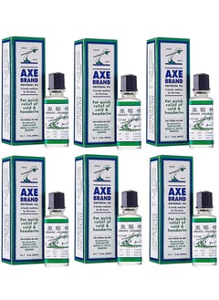 Axe 6-Piece Universal Oil for Quick Relief Of Cold and Headache 10ml  - Image 1