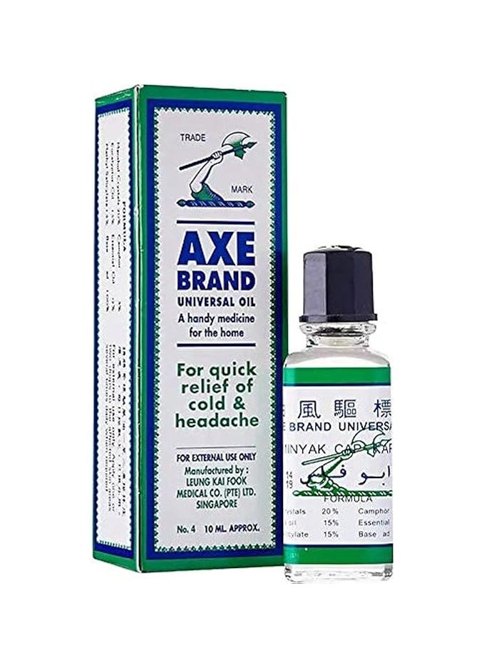 Axe 6-Piece Universal Oil for Quick Relief Of Cold and Headache 10ml  - Image 2