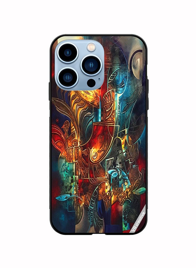 VR CREATIVE Protective Case Cover For Apple iPhone 13 Pro Flower Design Multicolour - Image 1