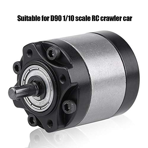 Dilwe RC Car & Motor Mount, RC Crawler Case with Gear Motor Mount for D90 1/10 Scale Crawler Car - Image 3
