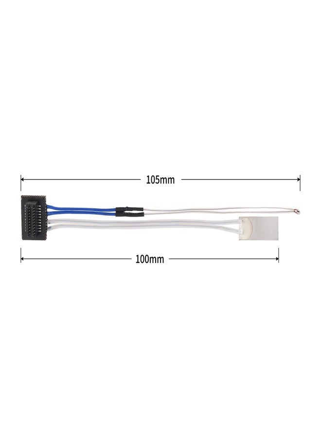 HICTOP Ceramic Heater and Thermistor for Bambu lab 3D Printers (Bambu P1-RM/) - Image 2