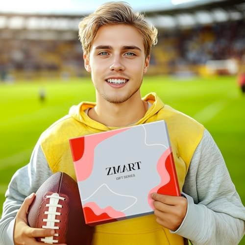 Zmart هدايا كرة القدم للرجال - هدايا لاعبي كرة القدم، جوارب رياضية للشباب، جوارب الرجبي للمراهقين - Image 2