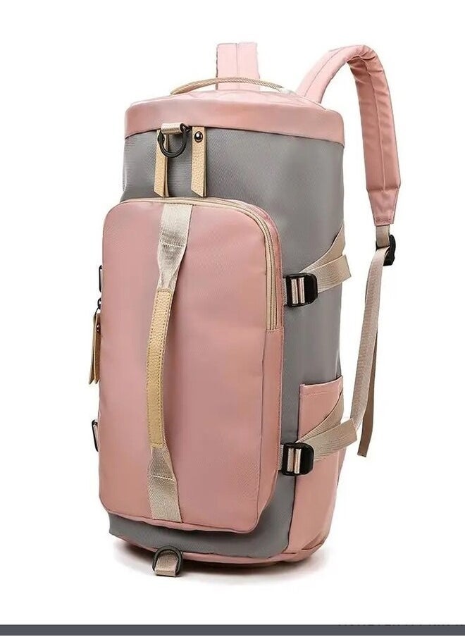 Sports duffel backpack for women, gym bag, everything bag with shoe pocket, this bag is suitable for sports, travel, swimming, yoga, walking and camping - Image 1